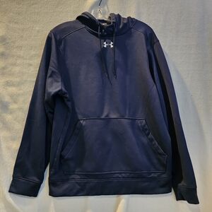 Men's M Under Armor Loose Blue Hoodie